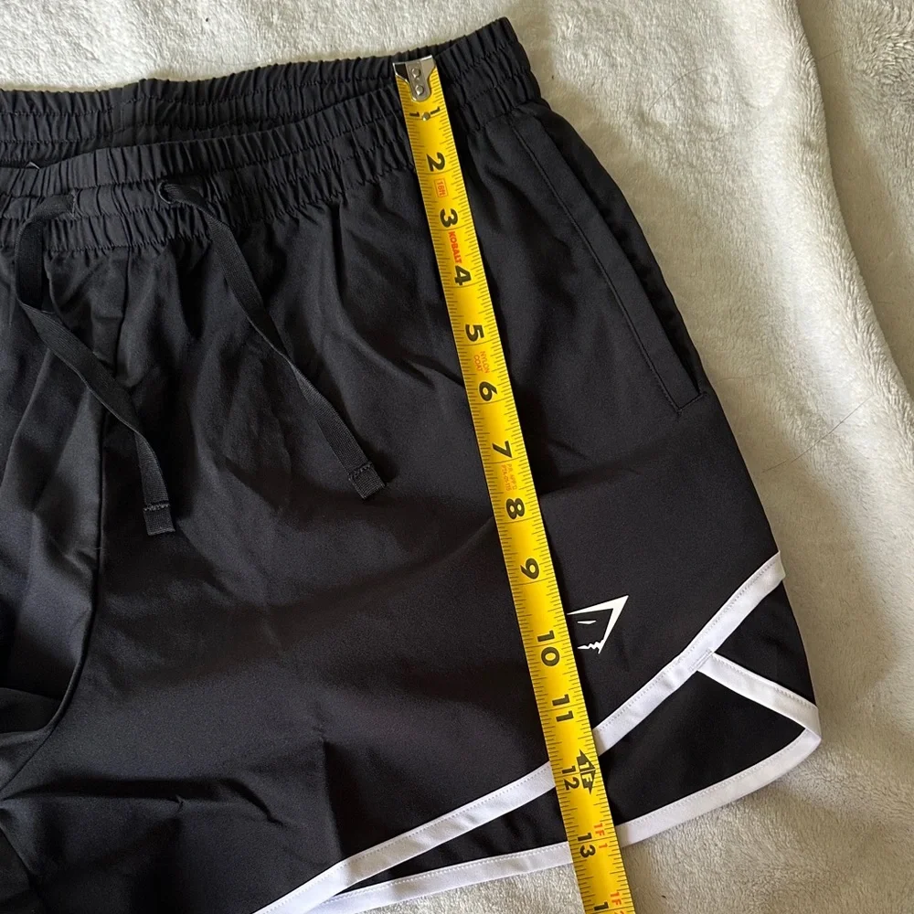 NWOT - Gymshark woman’s Black Athletic Shorts size small - Picture 9 of 12